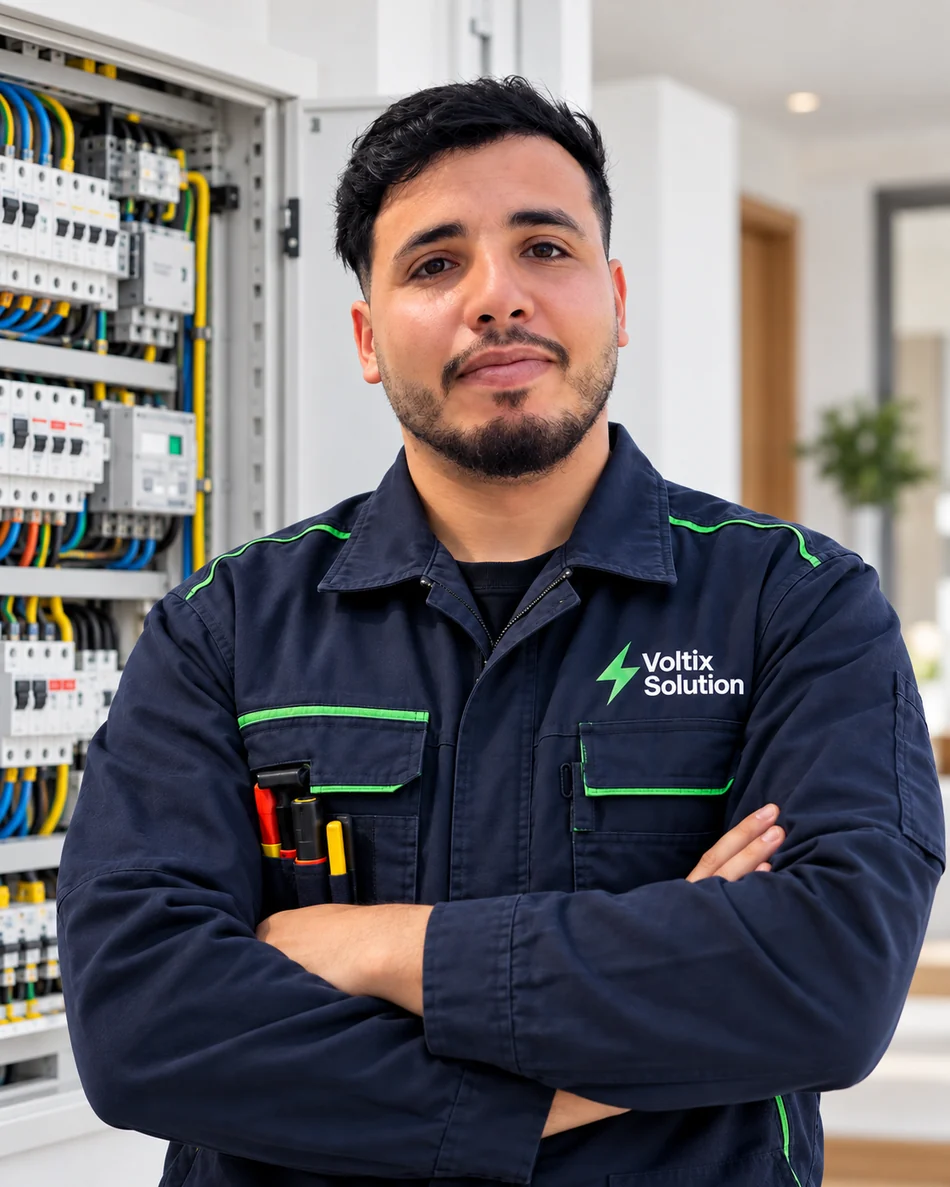 Portrait de Laarbi AZAROUAL, électricien à Tanger